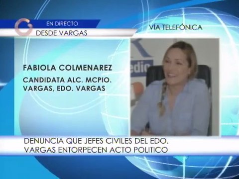 Denuncian que jefes civiles intentan sabotear actividad de Capriles en Vargas