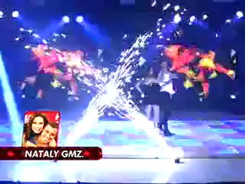 Nataly Baila En premios Fama