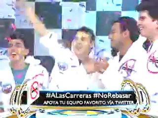 Los Ganadores  de el equipo  fueron" No Rebasar"