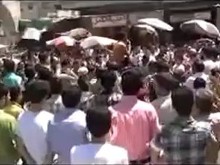 Syria فري برس  ادلب معرة النعمان جمعةالنصرالقادم من الشرق3 8 2012 ج1 Idlib