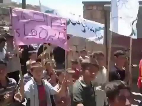 Syria فري برس ادلب سفوهن في جمعة دير الزور النصر قادم من الشرق3 8 2012 Idlib