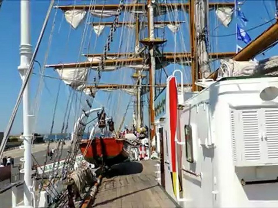 Escale du CUAUHTEMOC à Cherbourg