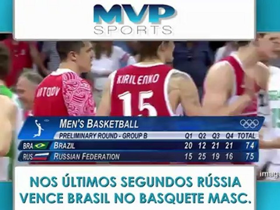 Minuto MVP | Dia 7 - Rússia vence Brasil no Basquete Masculino