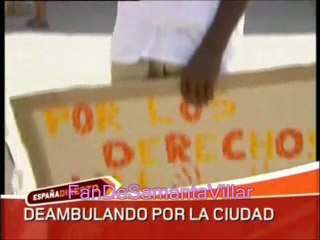 Samanta Villar centro de acogida 2007 españa directo