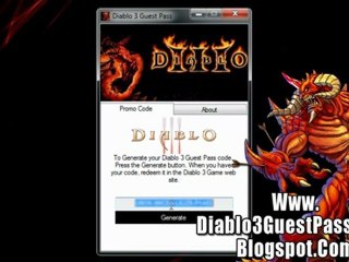 Diablo III Guest Pass Code Unlock Free - Tutorial