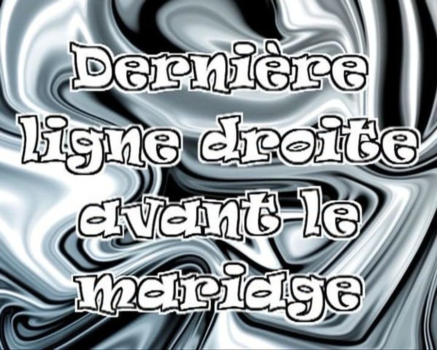 Enterrement vie de garçon et vie de jeune fille