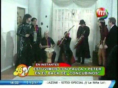 Pedro y Paula adelanto Back Concubinos - 01 de Agosto