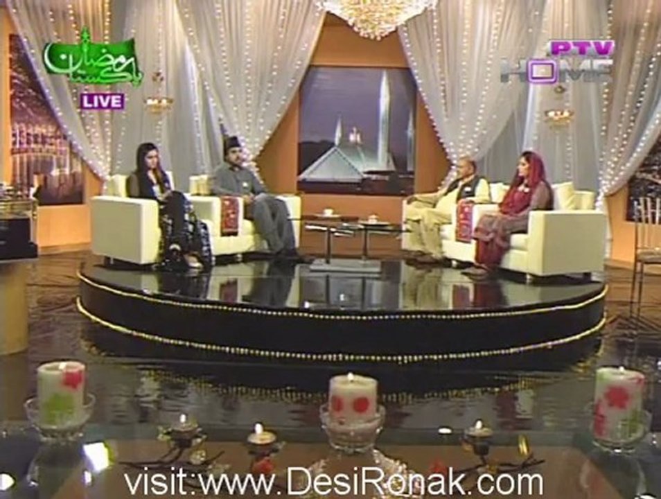 Pakistan Ramzan - ( Sehar Transmission) - 5th August 2012 15th Ramzan p1