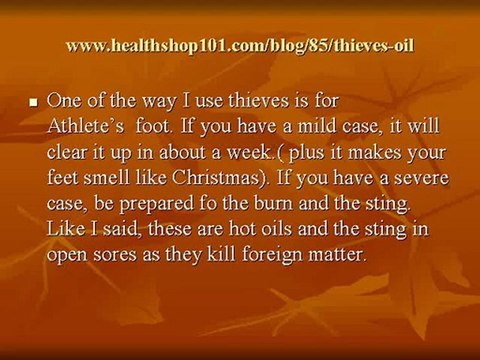 High Quality Thieves Essential Oil