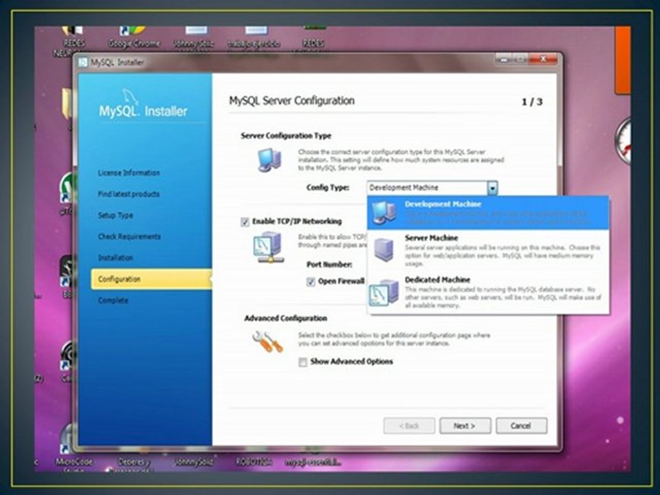 Videotutorial de apache, php y my sql (instalacion) para SAIA