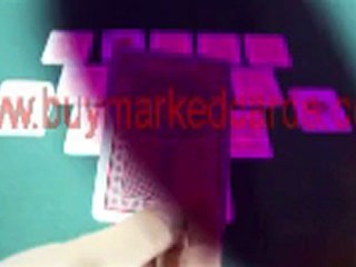 Dal negro Texas Holdem-marked cards