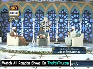 Faizan-e-Ramzan By Ary Digital - 4th August 2012 (Seher) Part 2