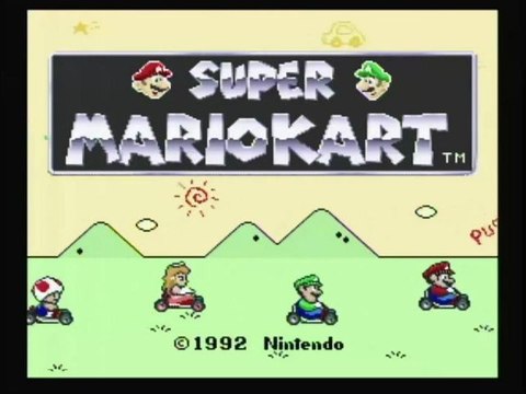 CGRundertow SUPER MARIO KART for Super Nintendo Video Game Review