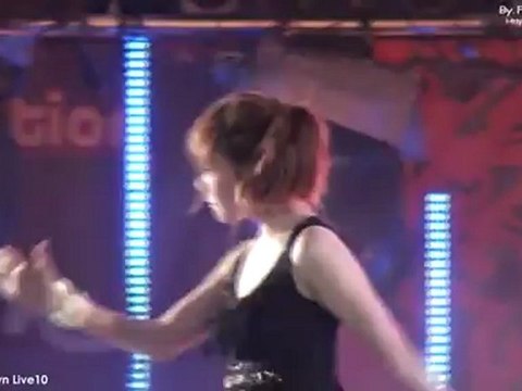 100821 Taeny fancam - Hahaha @ SM Town [ keepvid.com]