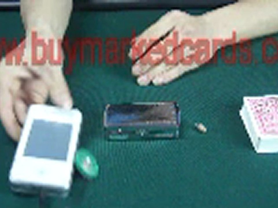 paquet de cigarettes caméra de balayage pour lire des cartes marquées