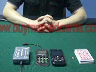 Texas Hold'em  caméra de balayage pour lire des cartes marquées