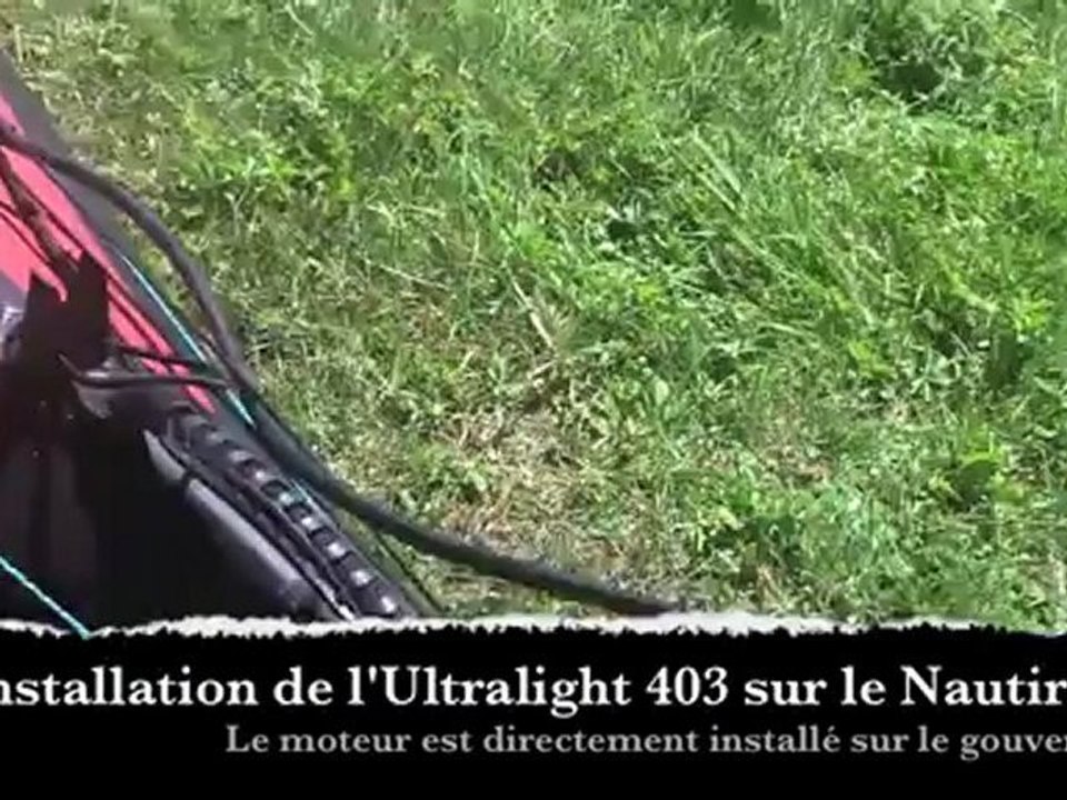 Essai du Torqeedo Ultralight 403 sur le Nautiraid Grand Raid II 540