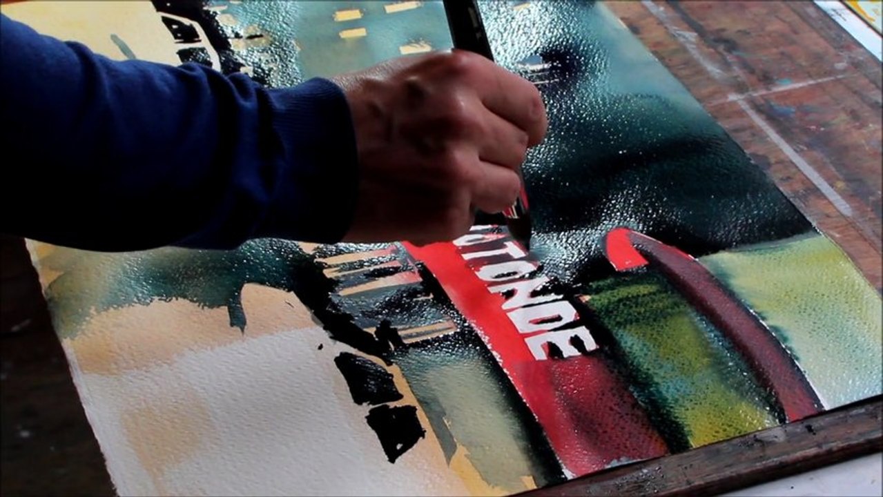 A la rencontre de... Patrick Fouilhoux Artiste peintre aquarelliste à Paris