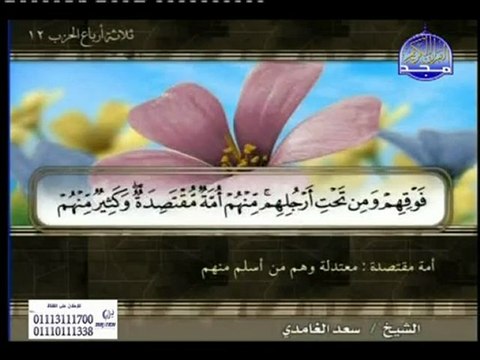 سورة المائدة- سعد الغامدي Surah Al-Maeda Al-Ghamdy
