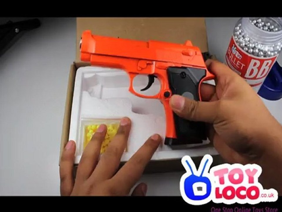 ZM21 Full Metal Beretta Style Pistol BB Gun www.toyloco.co.uk