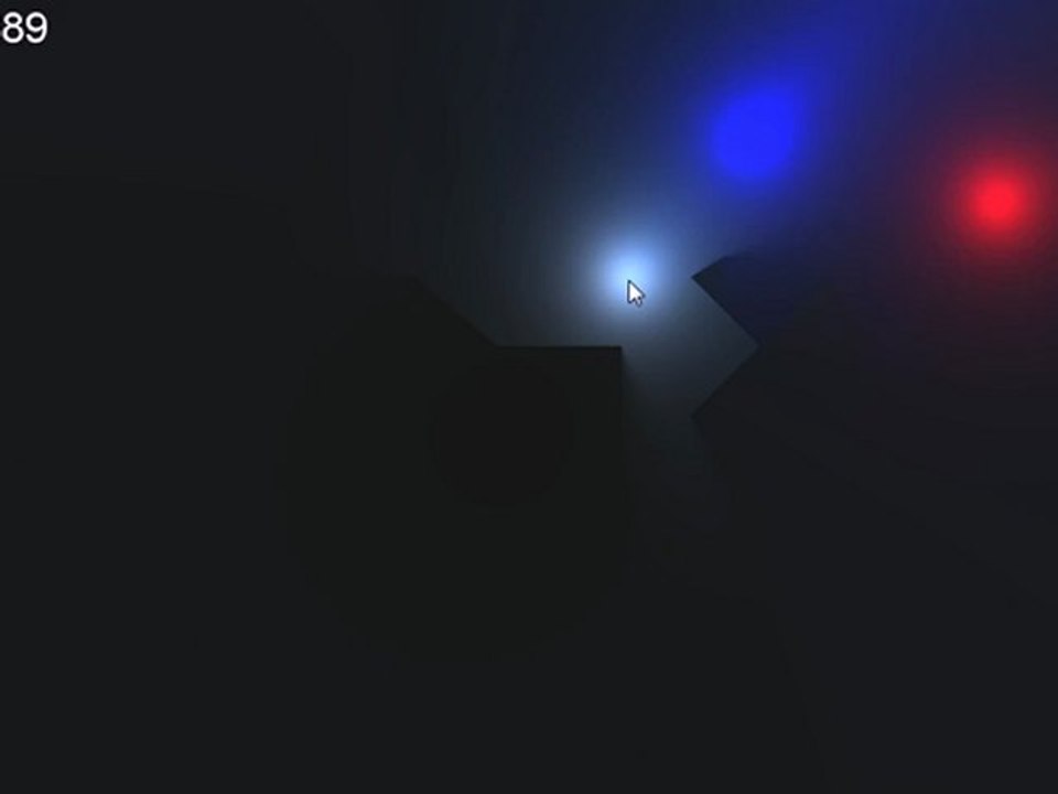 Dynamic Lighting 2D with (Analytic) SoftShadow - N°3