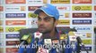India vs Srilanka 4th ODI  July 31st 2012  Virat Kohli post match interview