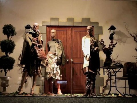 Ralph Lauren - Montaje de escaparates en El Corte Ingles