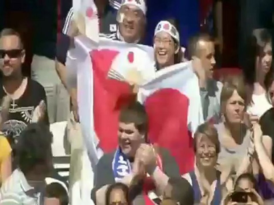 الهدف الثالث لليابان في مرمى مصر