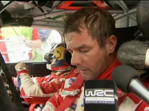WRC, Finlande - Loeb a eu chaud