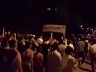Syria فري برس حلب الجديدة ج الرحمة‏ ‏‏ حشود رائعة 3 8 2012 Aleppo