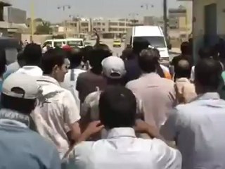 Syria فري برس  الحسكه القامشلي جمعة دير الزور 3 8 2012 الجامع الكبير 15 رمضان ج1 ALhasaka