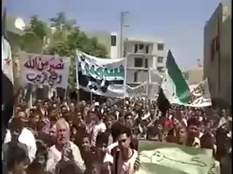 Syria فري برس إدلب سرمين جمعة دير الزور النصر قادم من الشرق 3 8 2012,,ج2 Idlib