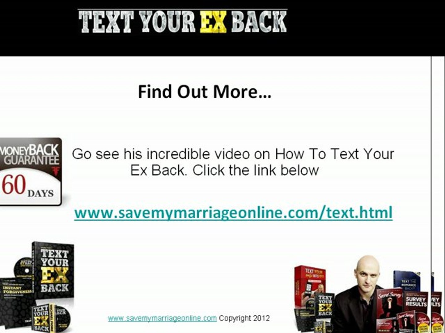 ⁣Get Your Ex Back using Text Your Ex Your Ex Back 2.0