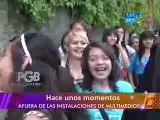 Mago Miado en la fila de PGB.