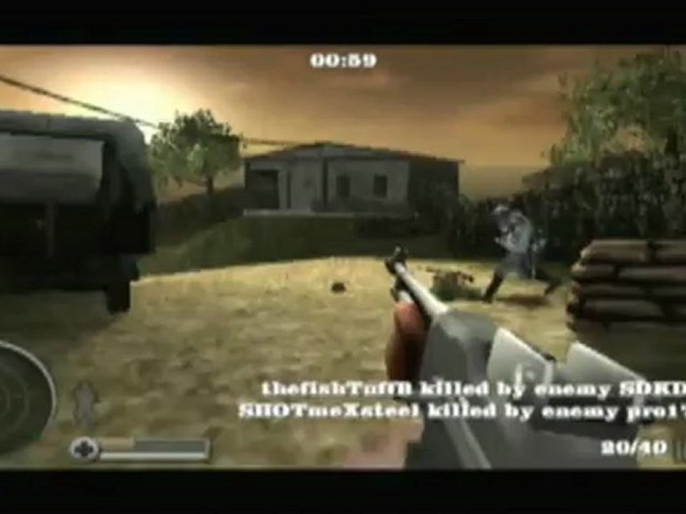 Classic Game Room - MEDAL OF HONOR HEROES for PSP