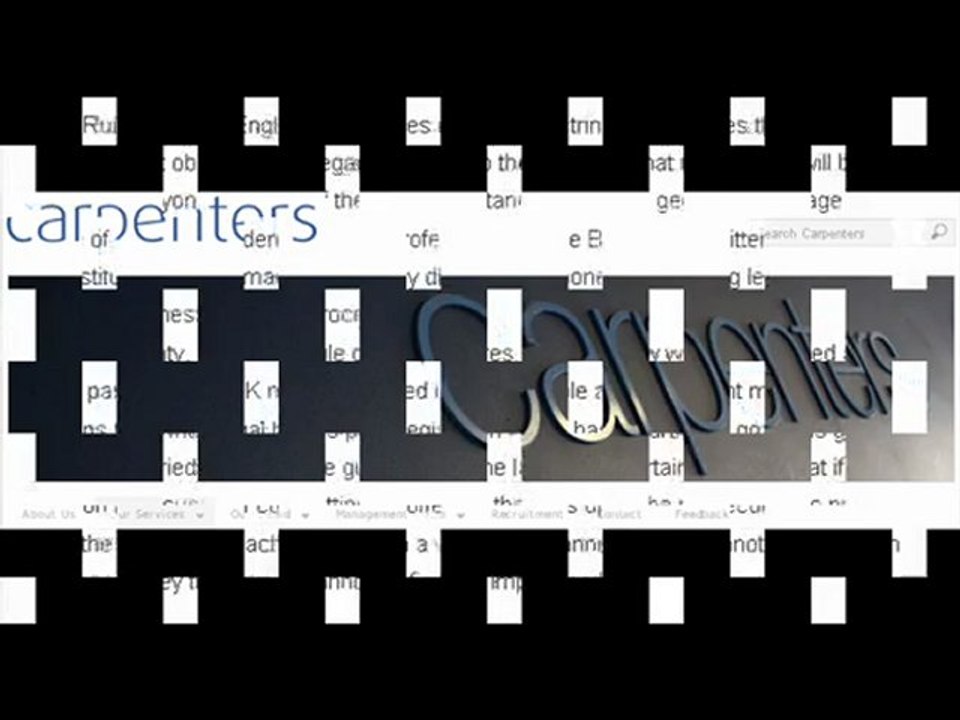 Carpenters rule of law