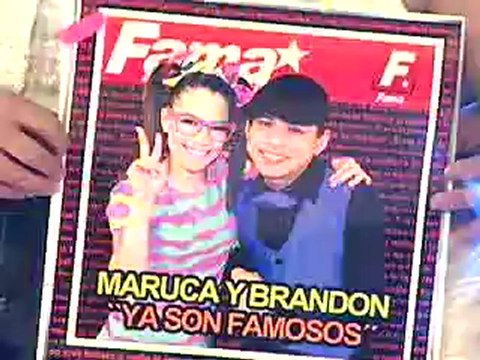 Maruca y Brandon Ganadores Premios Fama