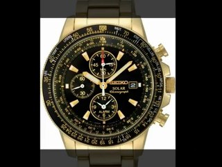 Cheap Seiko Solar Chronograph for Him Solid Case Best Price