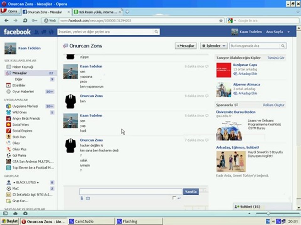 Onurcanın Rezil oldugu an...