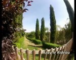 Parcours vélo en vallée de l' Indre , Loire valley FRANCE