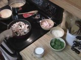 Crab Mushroom Spinach pasta part 2