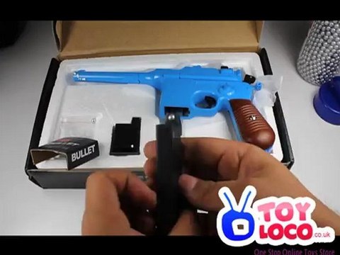 G12 BB Gun Metal Air Soft Hand Gun toyloco.co.uk