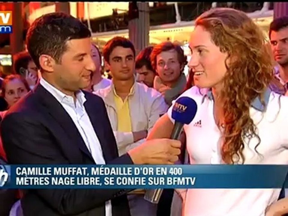 JO 2012 : Agnel et Muffat évoquent le succès de la natation française sur BFMTV