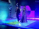 Chica del Antifaz Canta en Premios Fama..