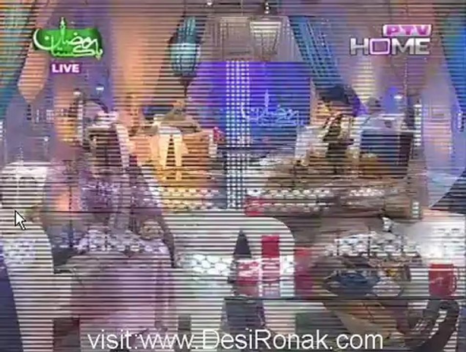 Pakistan Ramzan - ( Night  time Transmission) - 4th August 2012 15th Ramzan Part 4