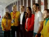 A royal surprise as Australian athletes meet Prince William and Kate