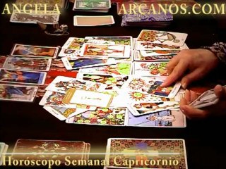 Horoscopo Capricornio del 5 al 11 de agosto 2012 - Lectura del Tarot