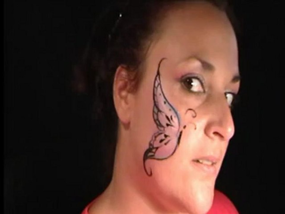 comment exécuter un papillon sans le maquillage artistique prfessionnel