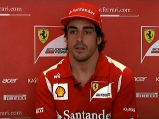Fernando Alonso alla vigilia del Gran Premio del Canada 2012