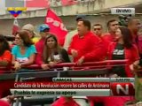 (VÍDEO) Caravana del Candidato Hugo Chávez en Antímano (2/3) 03.08.2012